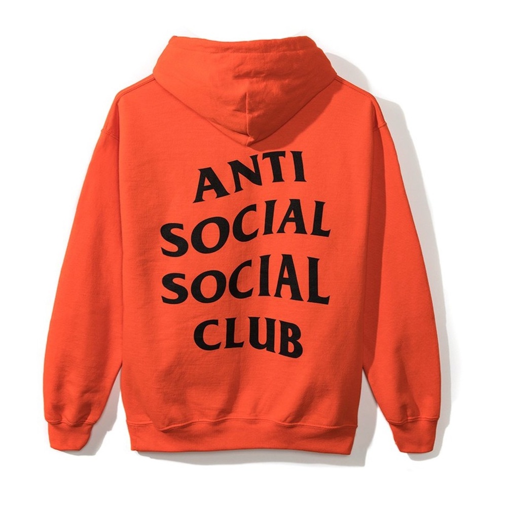 Anti Social Social Club Orange Hoodie